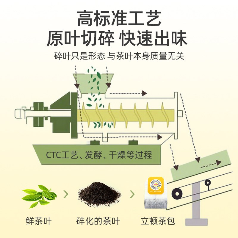 立顿红茶绿茶茉莉花茶茶包乌龙茶叶酒店商用提神袋泡茶独立花草茶